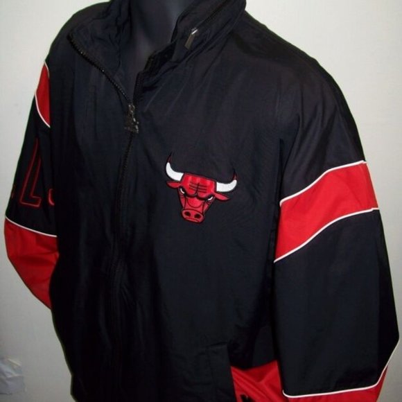 STARTER Fall 2015 Jackets & Coats Chicago Bulls Nba Starter Gust